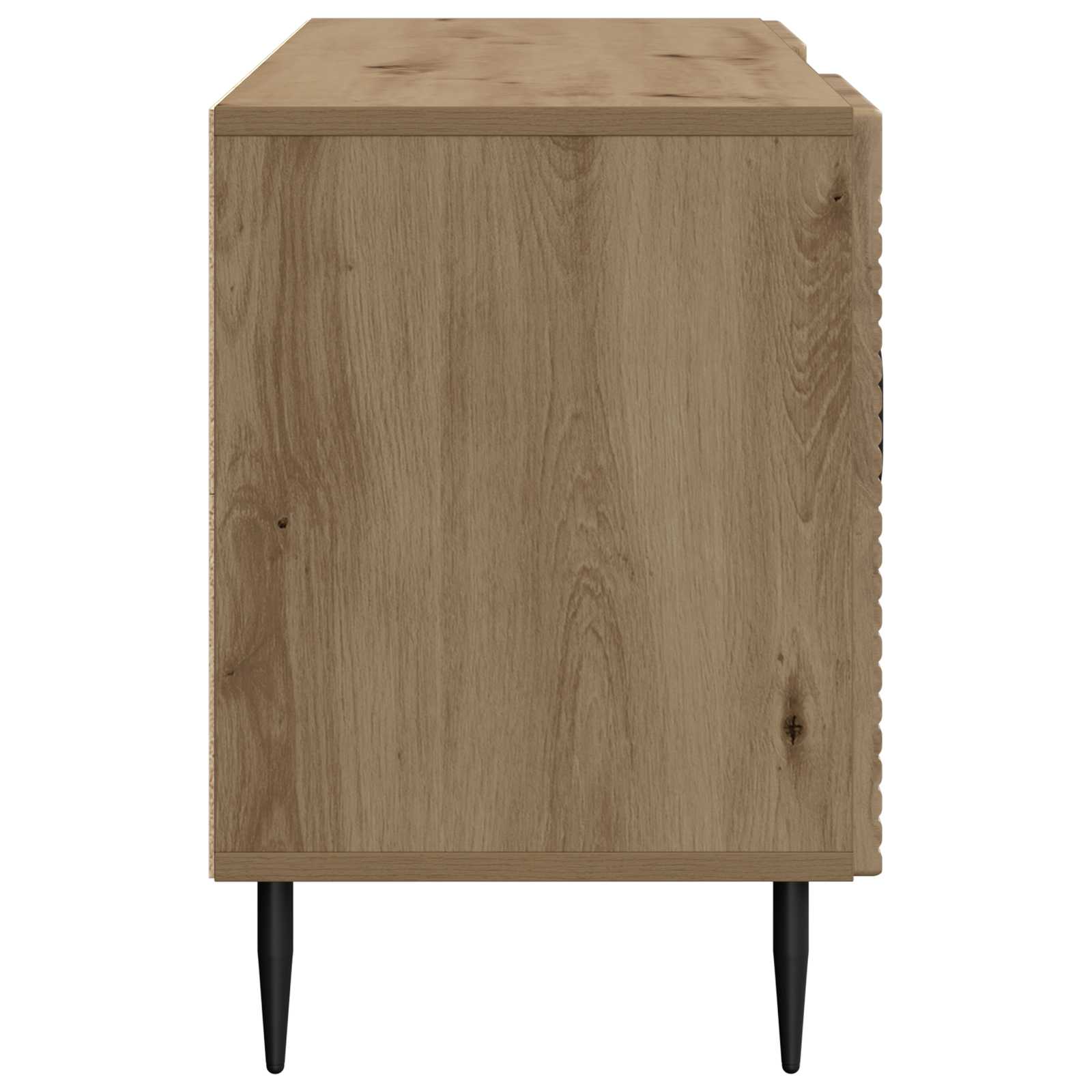 vidaXL Szafka pod telewizor Dąb artisan 102 x 34,5 x 50 cm