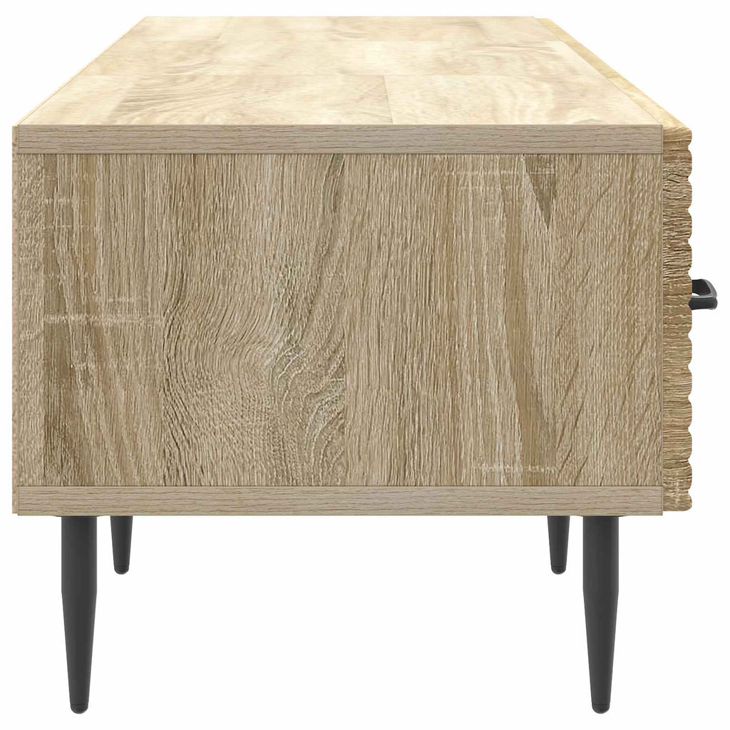 vidaXL Szafka pod telewizor z szufladą dąb Sonoma 147 x 34,5 x 30 cm