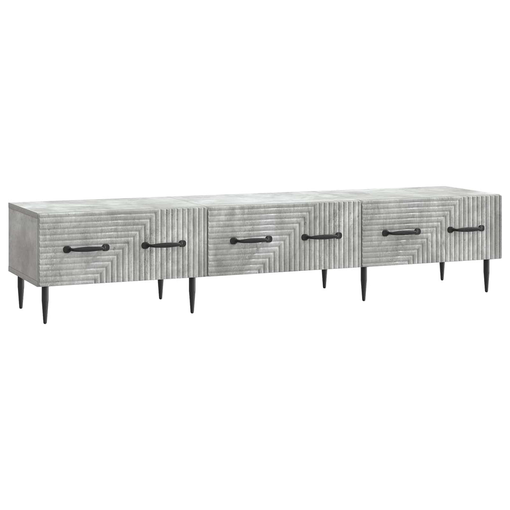 vidaXL Szafka pod telewizor Betonowy szary 147 x 34,5 x 30 cm