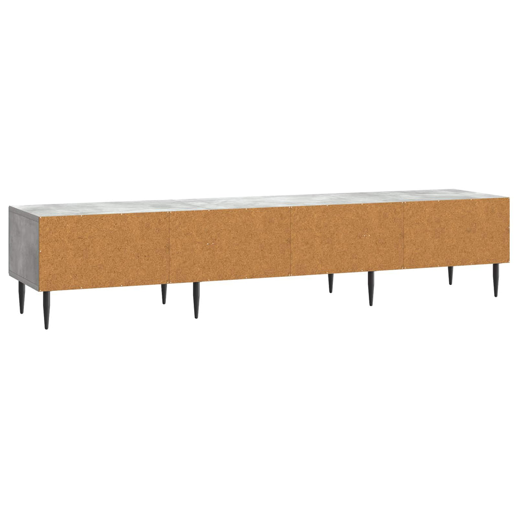 vidaXL Szafka pod telewizor Betonowy szary 147 x 34,5 x 30 cm