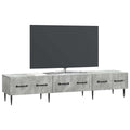 vidaXL Szafka pod telewizor Betonowy szary 147 x 34,5 x 30 cm