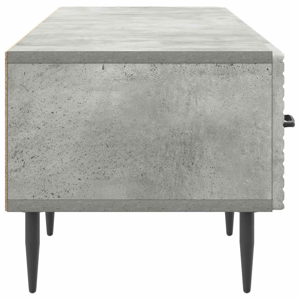 vidaXL Szafka pod telewizor Betonowy szary 147 x 34,5 x 30 cm
