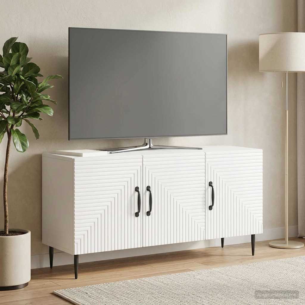 vidaXL Szafka pod telewizor Biały 99 x 34,5 x 50 cm