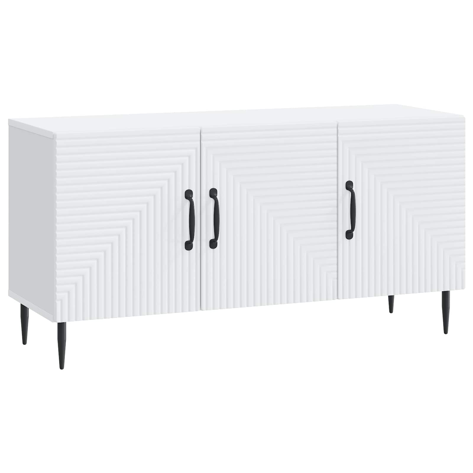 vidaXL Szafka pod telewizor Biały 99 x 34,5 x 50 cm