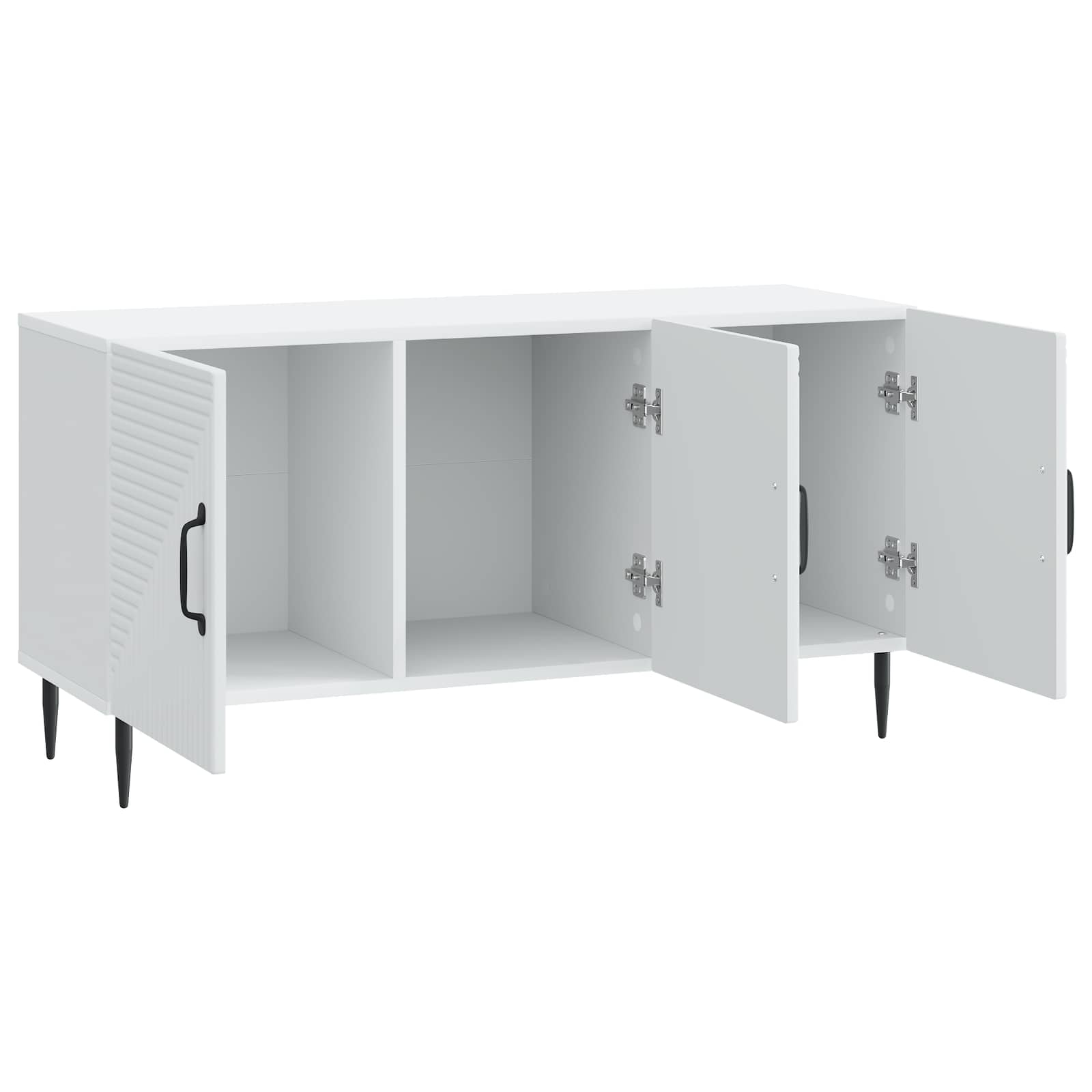 vidaXL Szafka pod telewizor Biały 99 x 34,5 x 50 cm