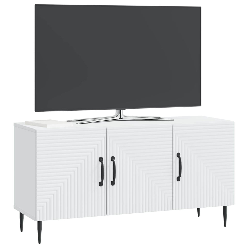 vidaXL Szafka pod telewizor Biały 99 x 34,5 x 50 cm