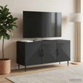 vidaXL Szafka pod telewizor Czarny 99 x 34,5 x 50 cm