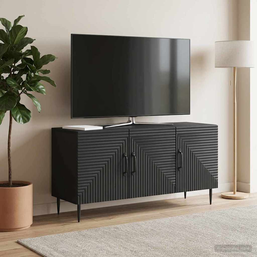 vidaXL Szafka pod telewizor Czarny 99 x 34,5 x 50 cm