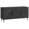 vidaXL Szafka pod telewizor Czarny 99 x 34,5 x 50 cm
