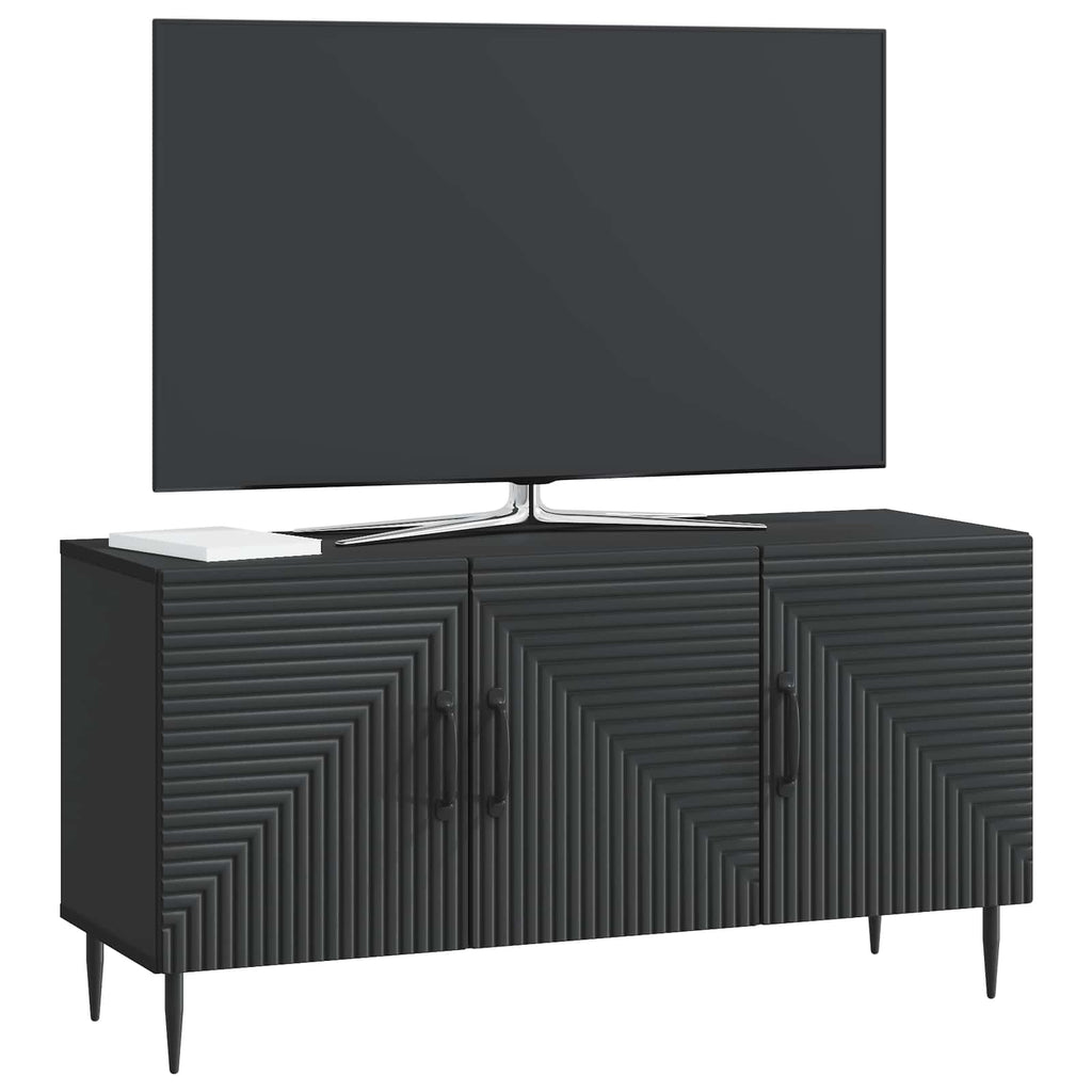 vidaXL Szafka pod telewizor Czarny 99 x 34,5 x 50 cm