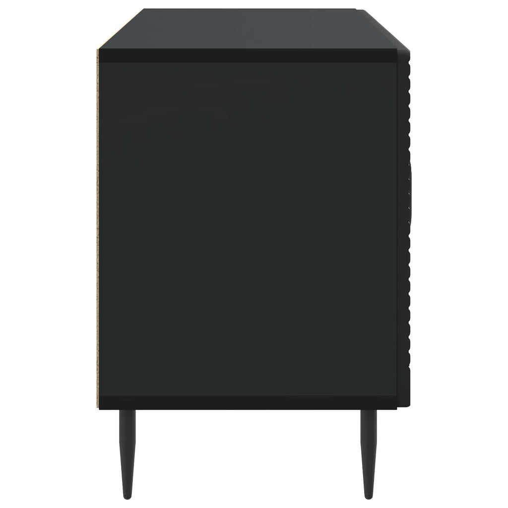 vidaXL Szafka pod telewizor Czarny 99 x 34,5 x 50 cm