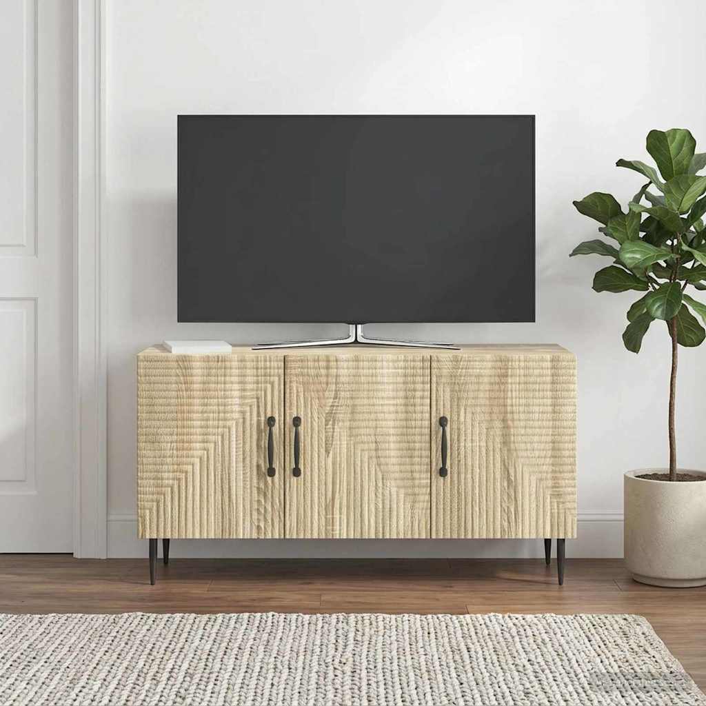 vidaXL Szafka pod telewizor dąb Sonoma 99 x 34,5 x 50 cm