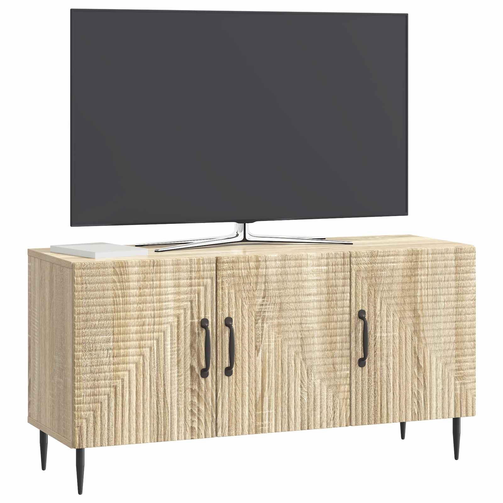 vidaXL Szafka pod telewizor dąb Sonoma 99 x 34,5 x 50 cm