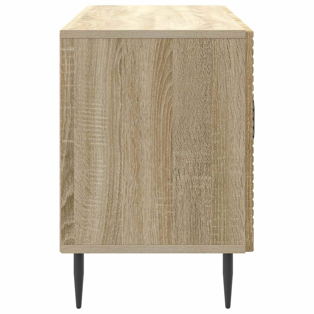 vidaXL Szafka pod telewizor dąb Sonoma 99 x 34,5 x 50 cm