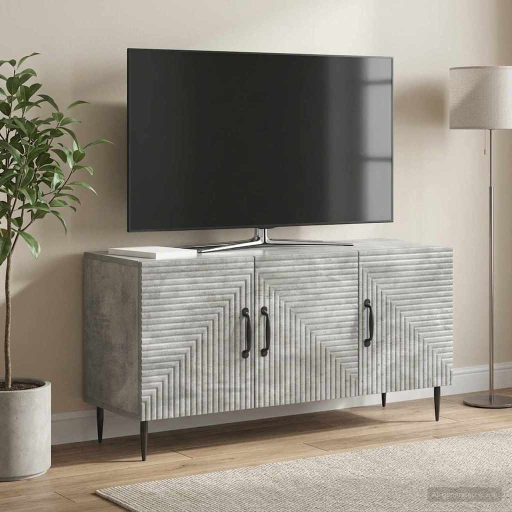 vidaXL Szafka pod telewizor Betonowy szary 99 x 34,5 x 50 cm