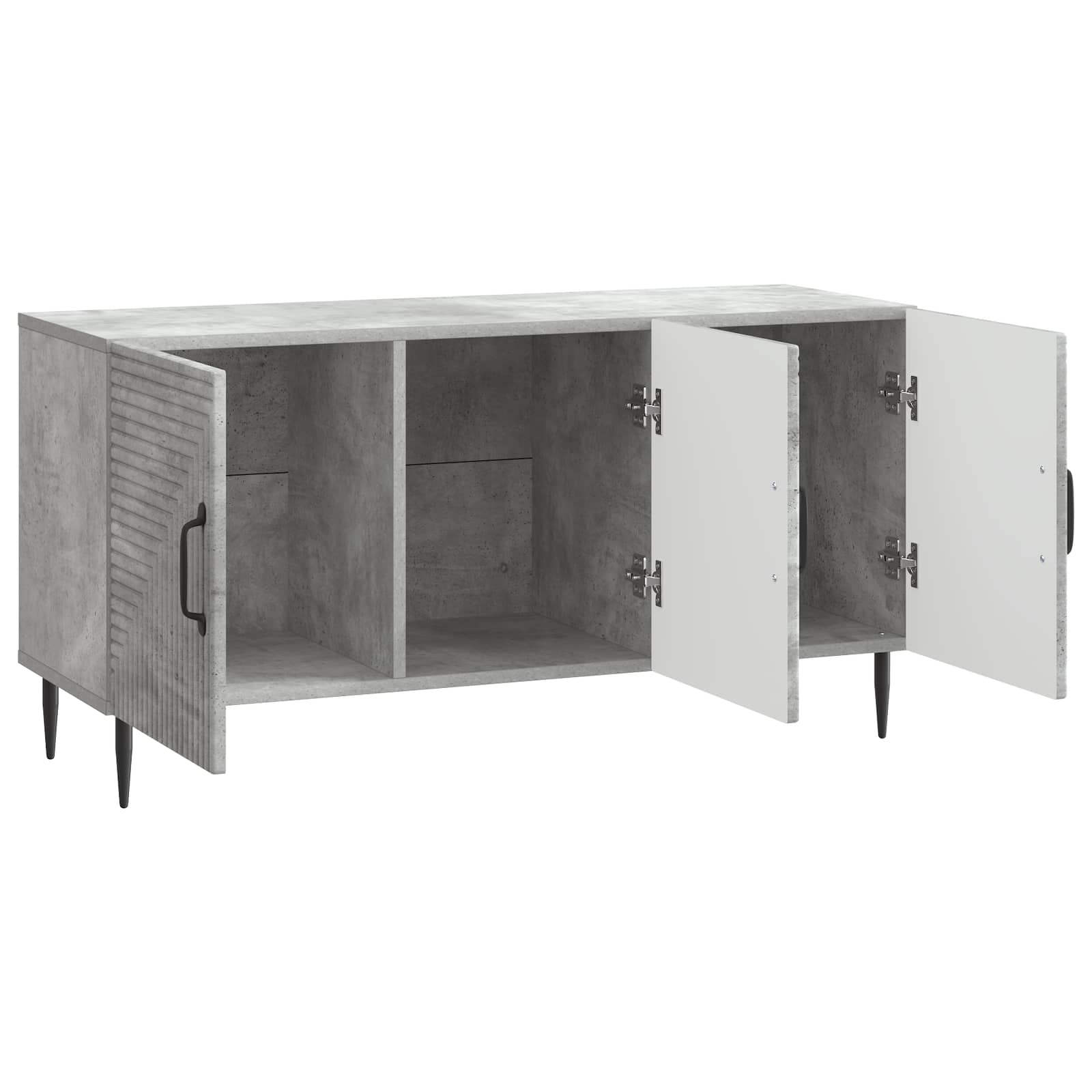 vidaXL Szafka pod telewizor Betonowy szary 99 x 34,5 x 50 cm