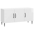 vidaXL Szafka pod telewizor Biały wysoki połysk 99 x 34,5 x 50 cm