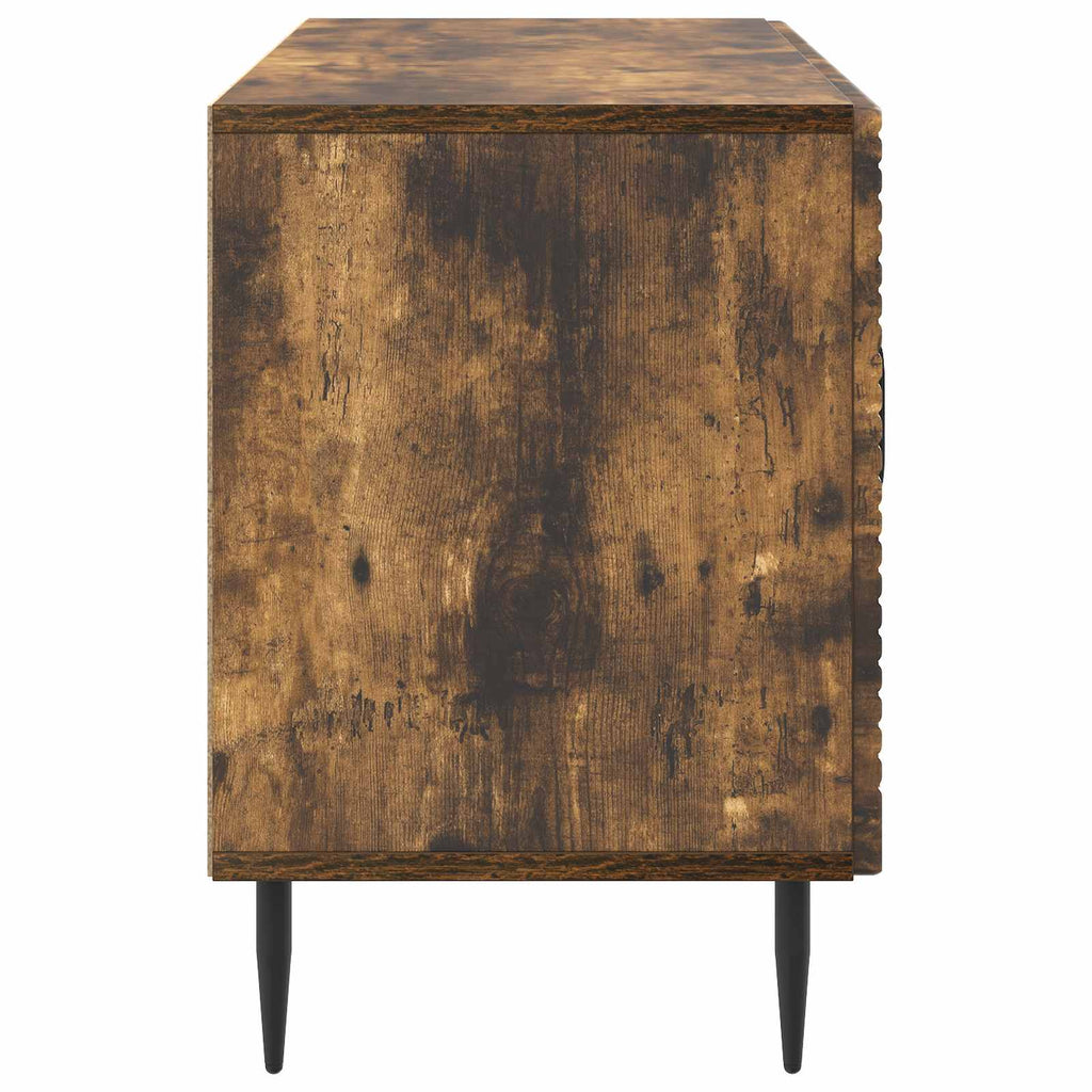 vidaXL Szafka pod telewizor Dąb wędzony 99 x 34,5 x 50 cm