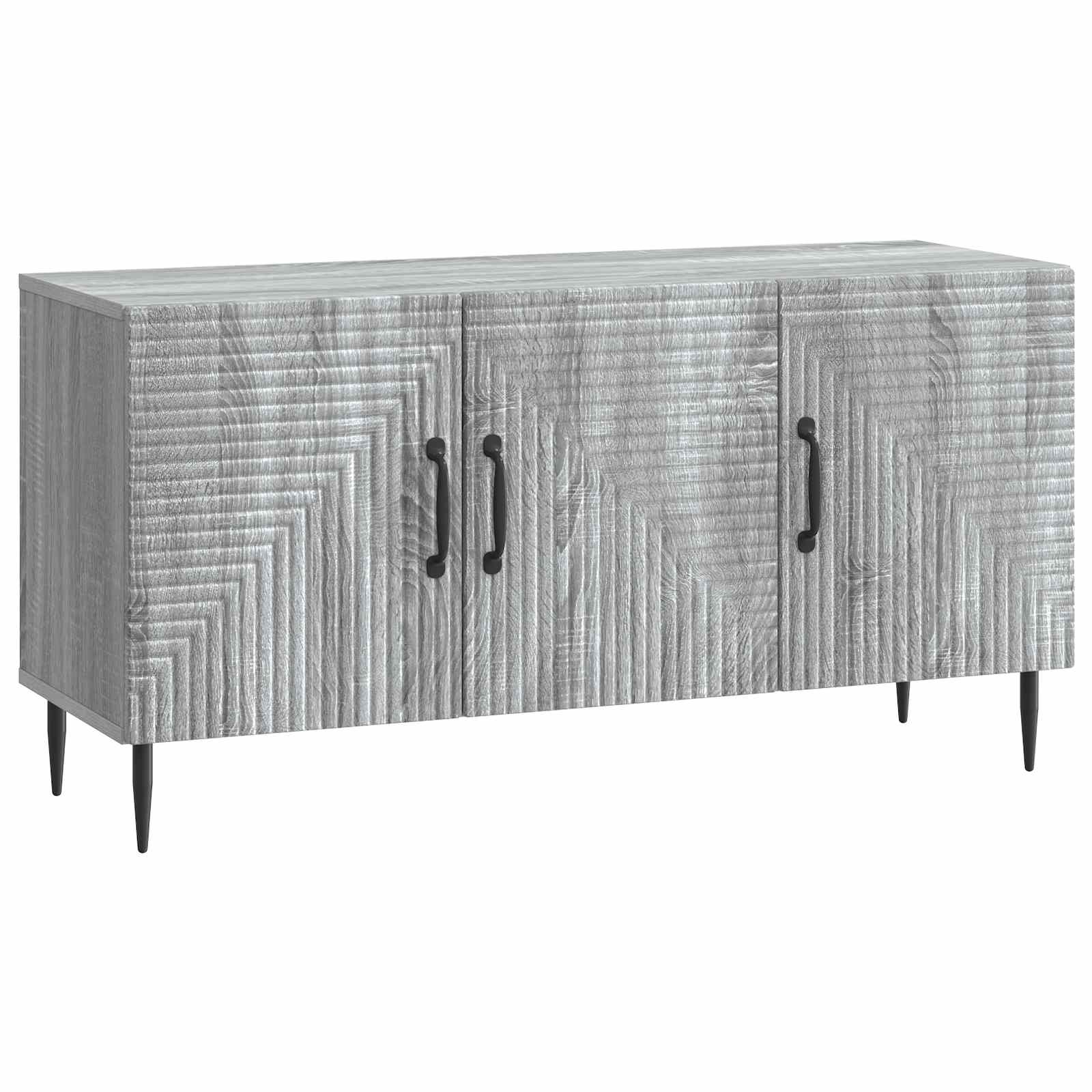 vidaXL Szafka pod telewizor Szary Sonoma 99 x 34,5 x 50 cm