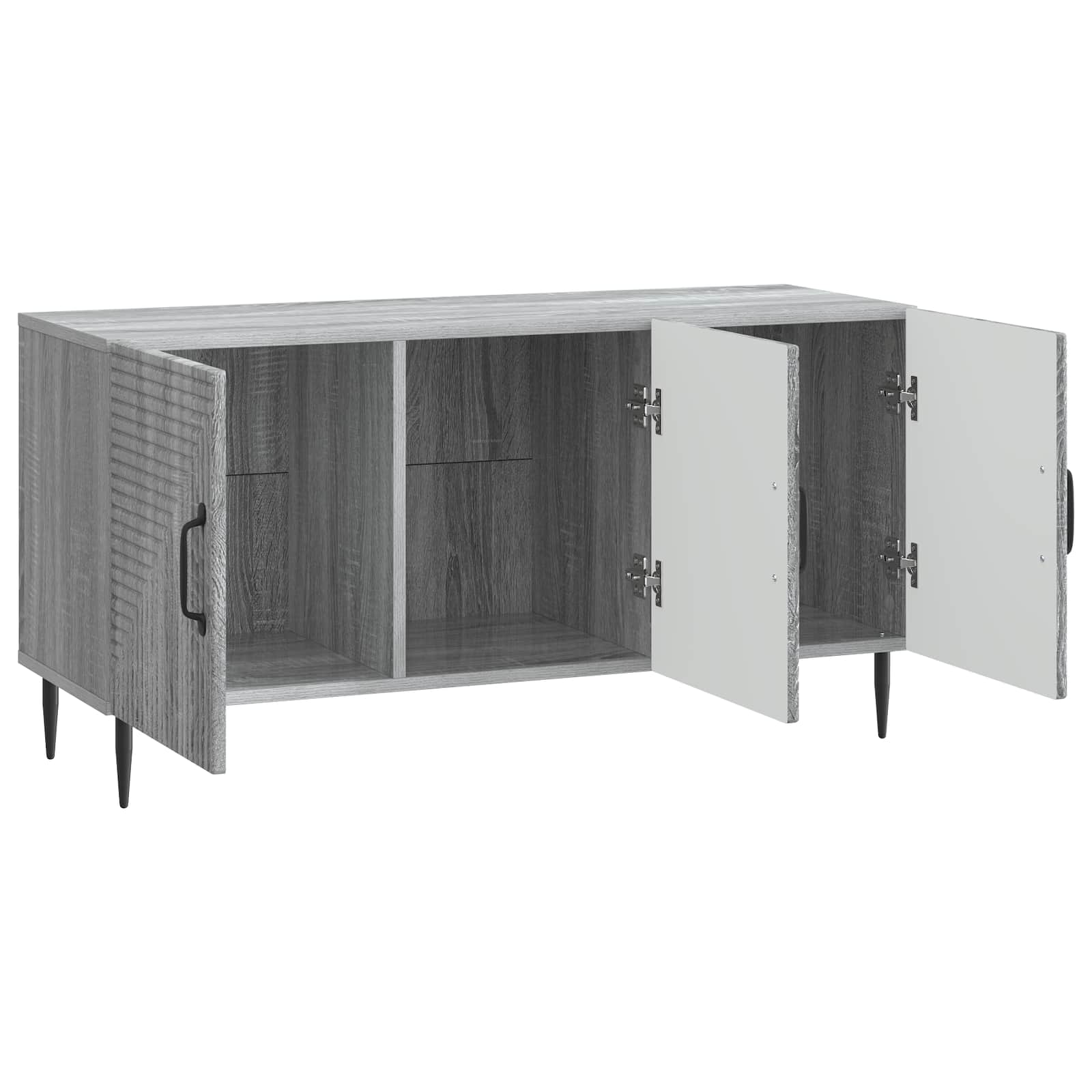 vidaXL Szafka pod telewizor Szary Sonoma 99 x 34,5 x 50 cm