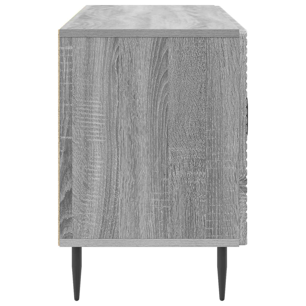 vidaXL Szafka pod telewizor Szary Sonoma 99 x 34,5 x 50 cm