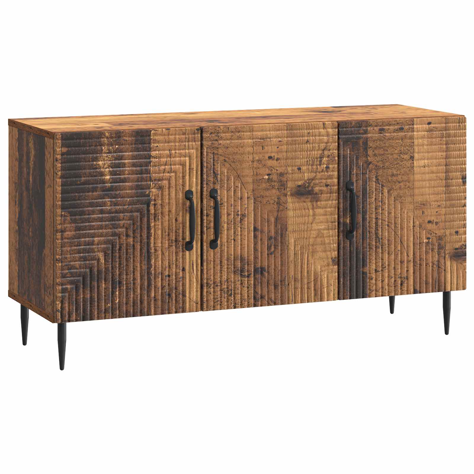 vidaXL Szafka pod telewizor Stare drewno 99 x 34,5 x 50 cm