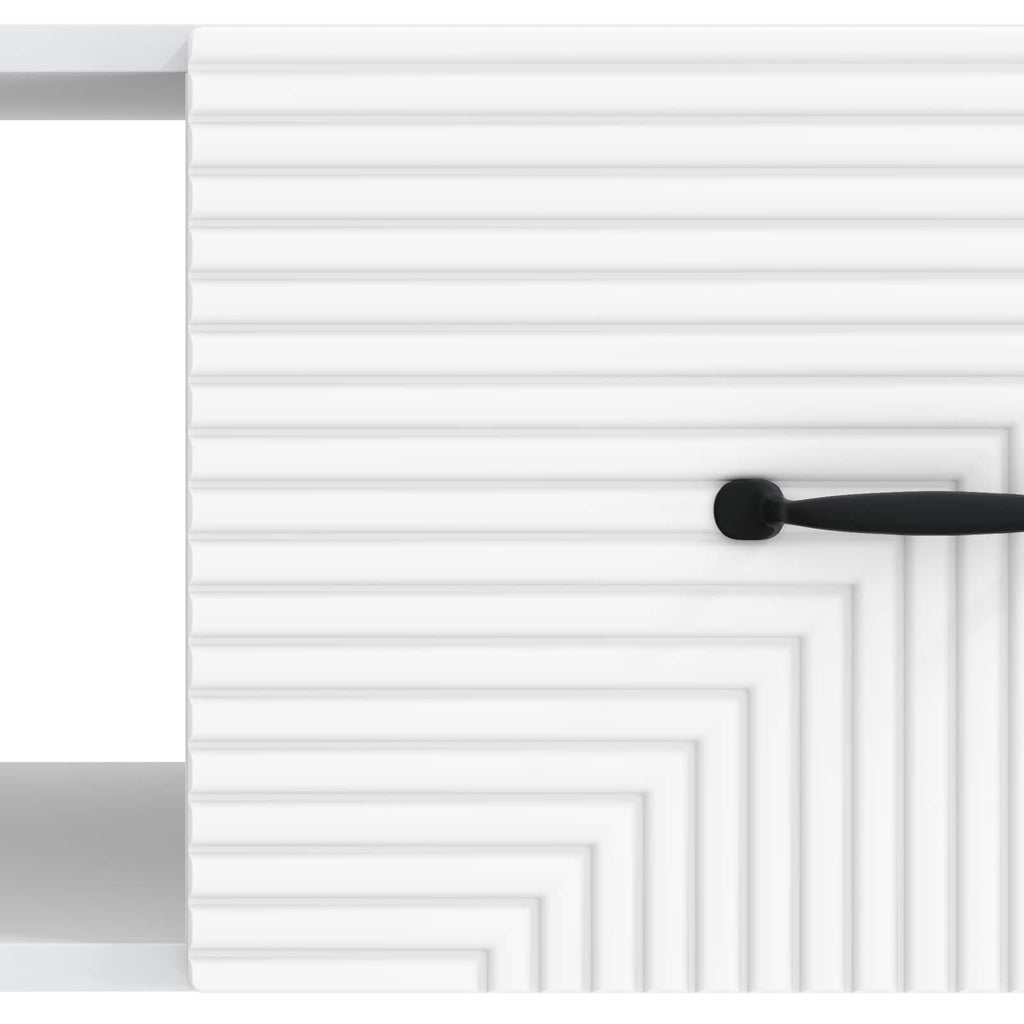 vidaXL Stolik kawowy Biały 90 x 50 x 40 cm Drewno inżynieryjne