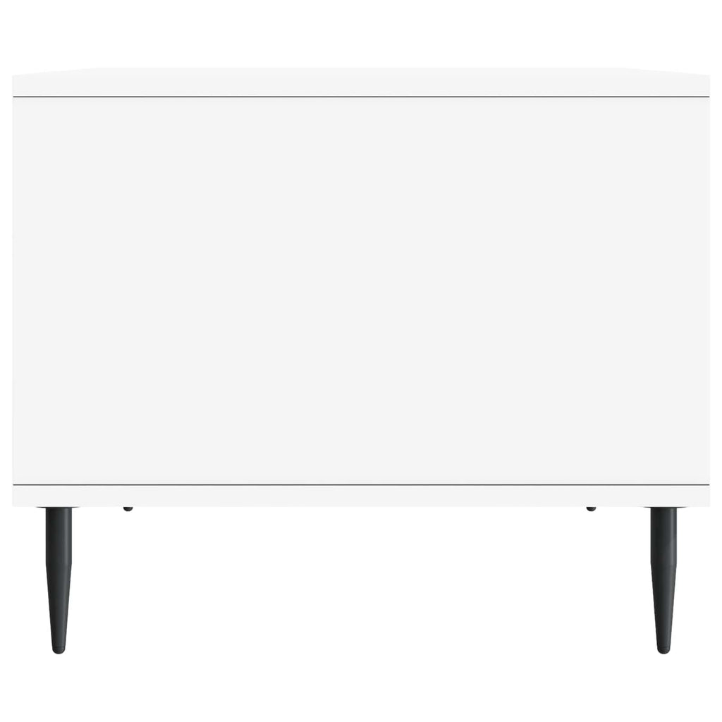 vidaXL Stolik kawowy Biały 90 x 50 x 40 cm Drewno inżynieryjne
