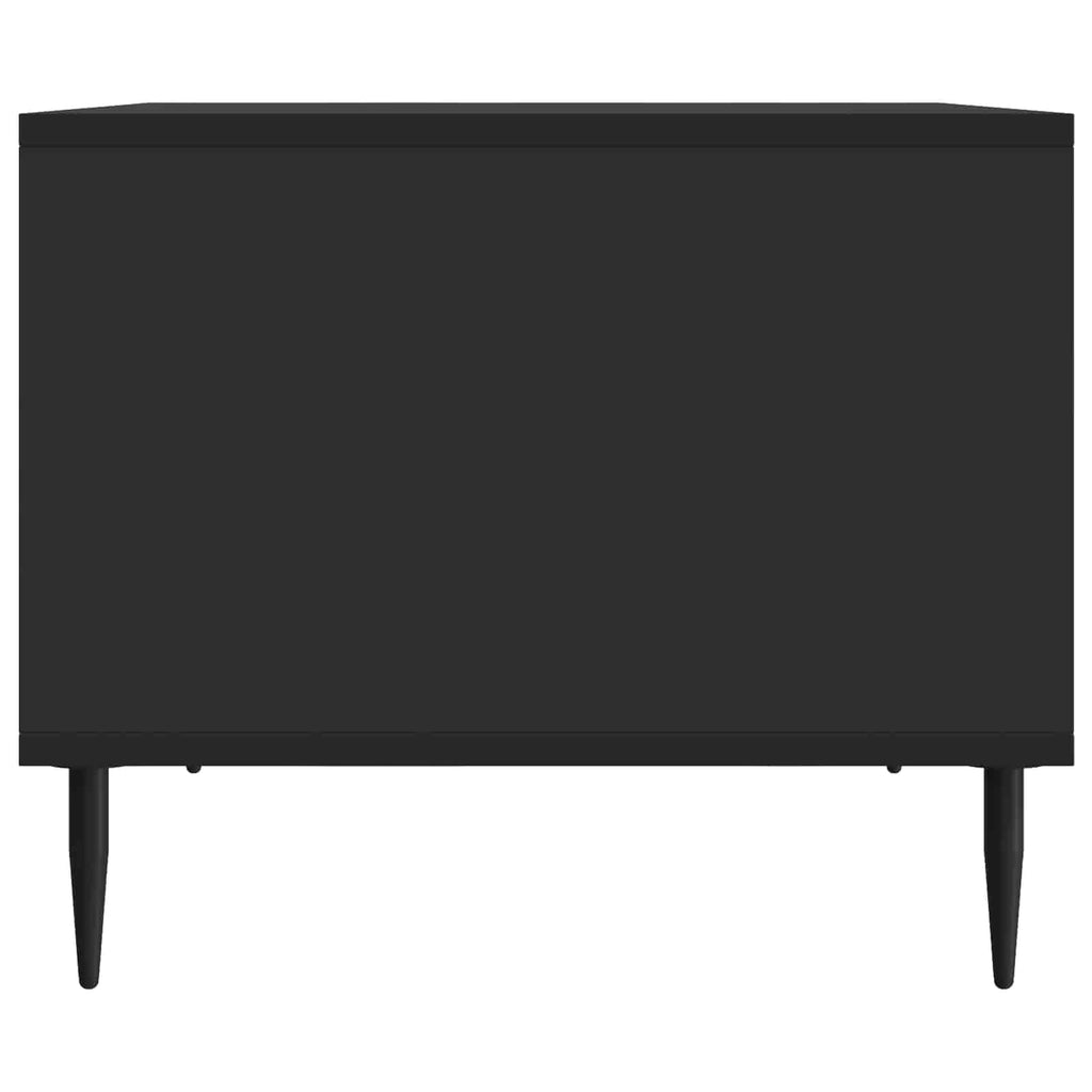 vidaXL Stolik kawowy Czarny 90 x 50 x 40 cm Drewno inżynieryjne