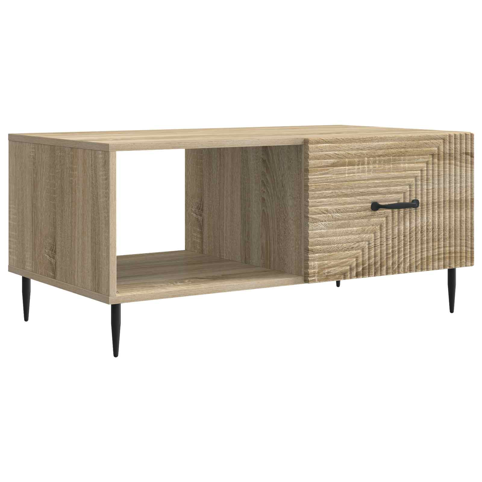 vidaXL Stolik kawowy dąb Sonoma 90 x 50 x 40 cm Drewno inżynieryjne