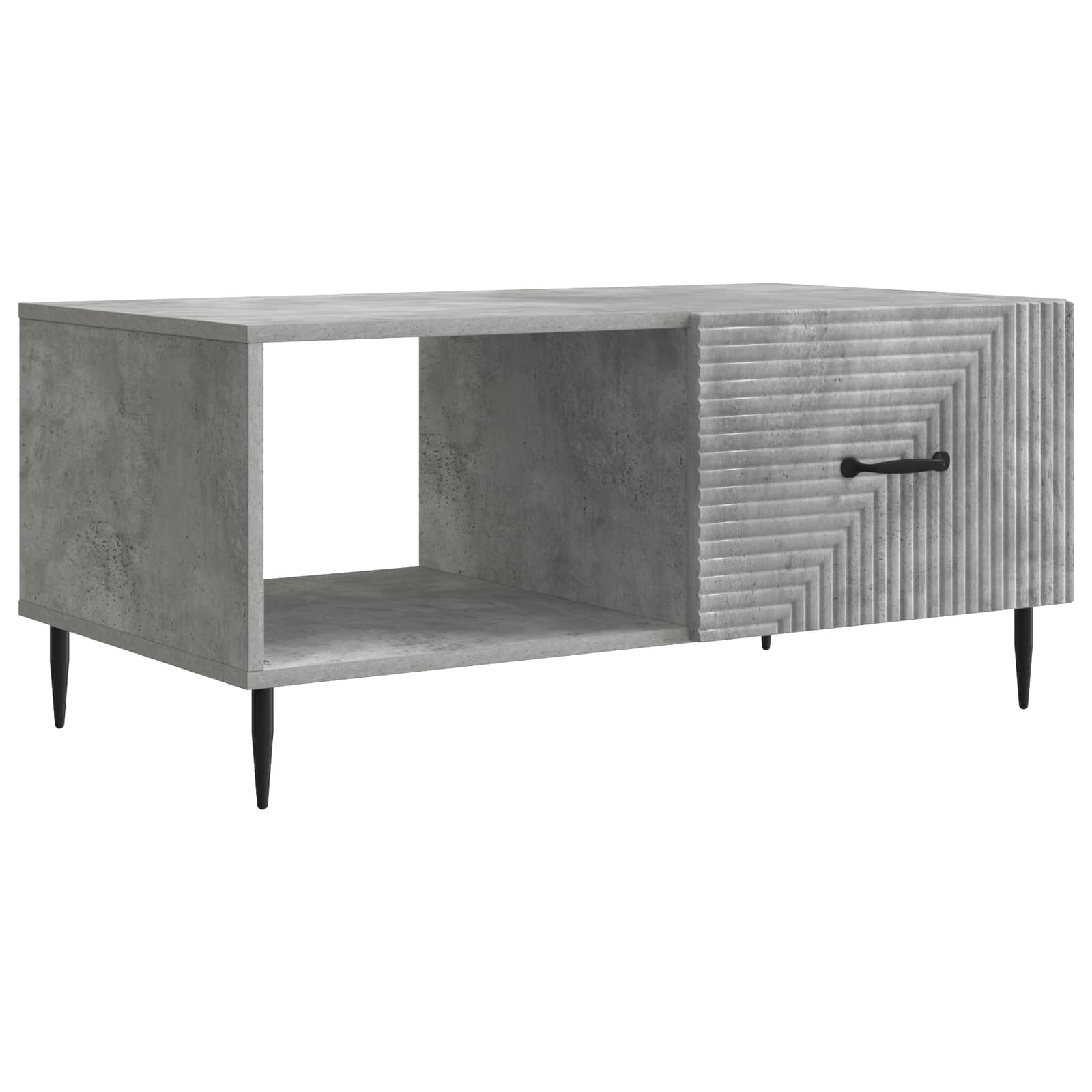 vidaXL Stolik kawowy Betonowy szary 90 x 50 x 40 cm