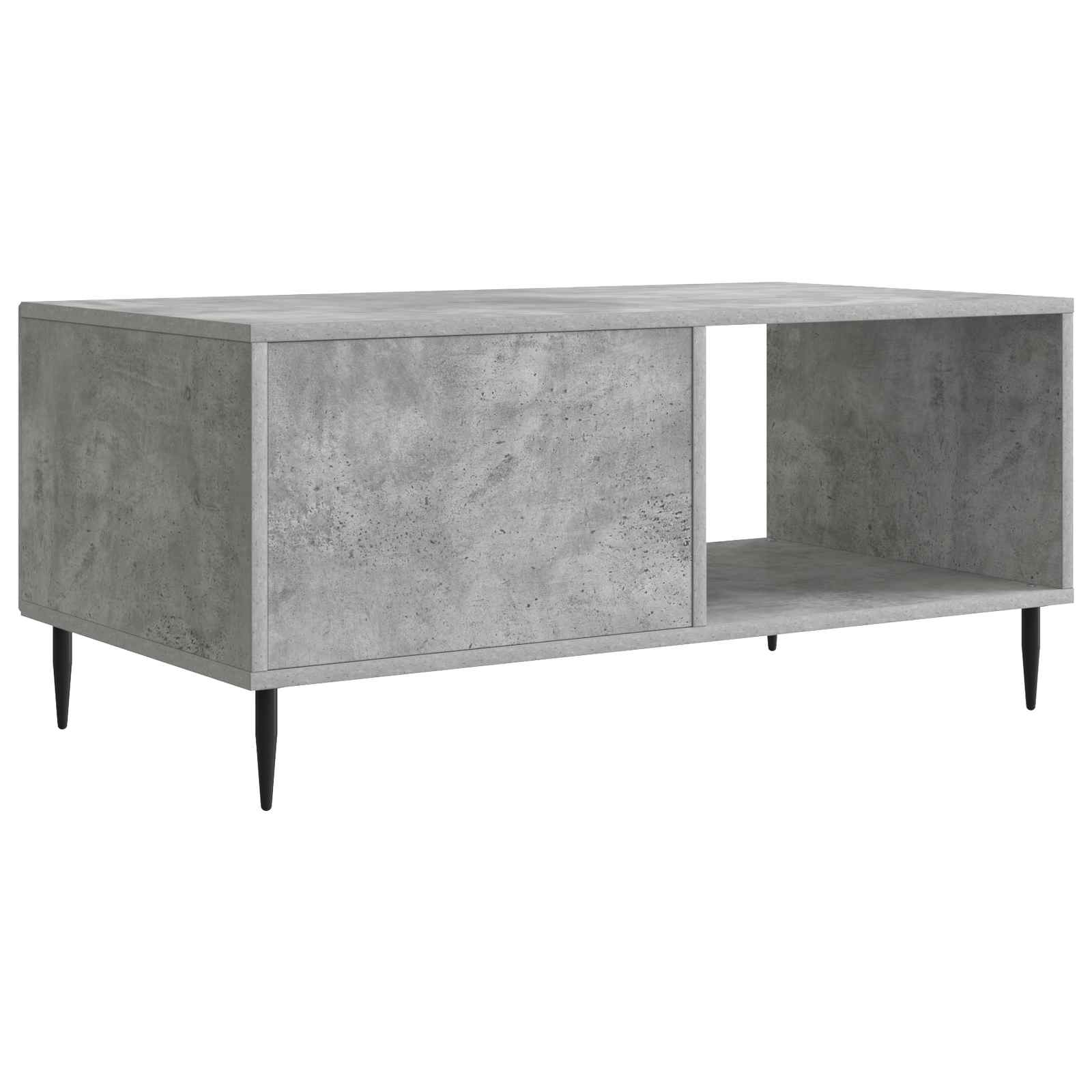 vidaXL Stolik kawowy Betonowy szary 90 x 50 x 40 cm