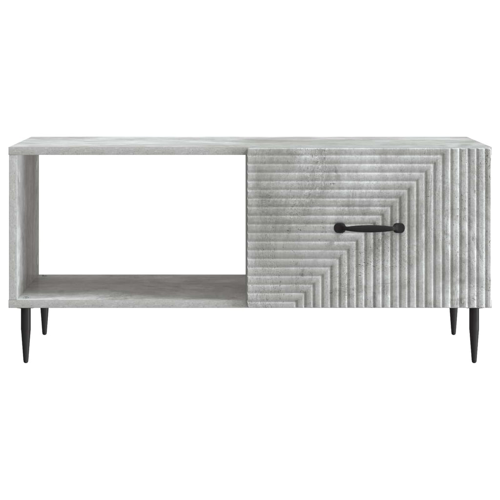 vidaXL Stolik kawowy Betonowy szary 90 x 50 x 40 cm