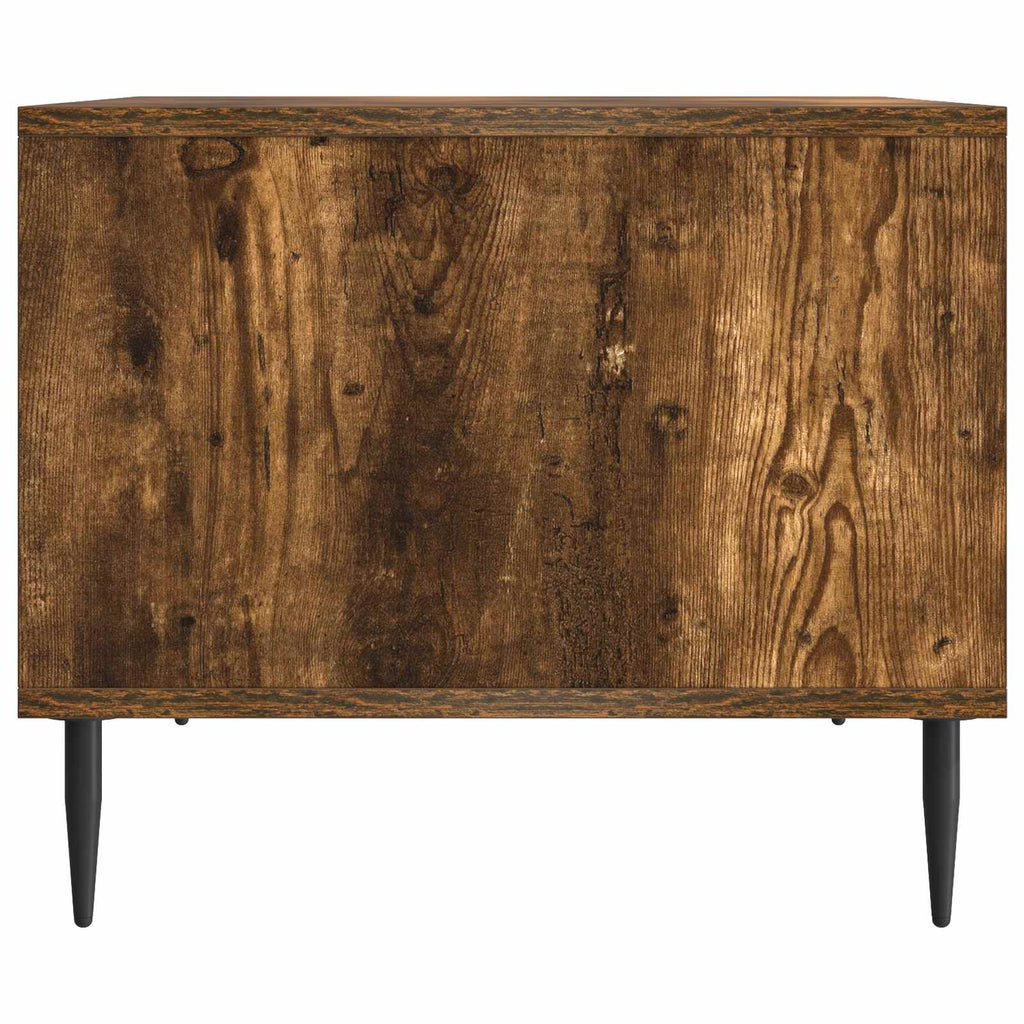 vidaXL Stolik kawowy Dąb wędzony 90 x 50 x 40 cm Drewno inżynieryjne