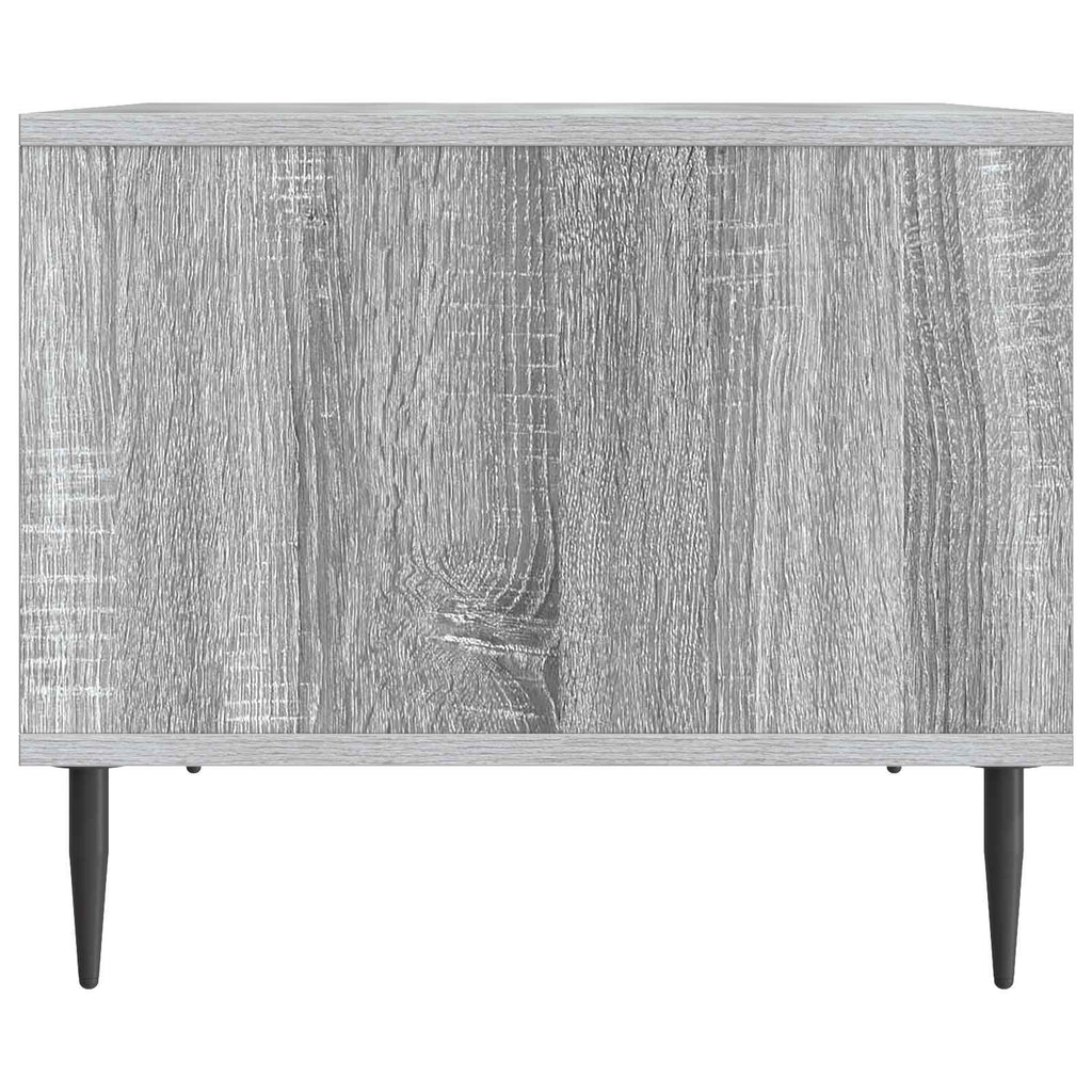 vidaXL Stolik kawowy Szary Sonoma 90 x 50 x 40 cm Drewno inżynieryjne
