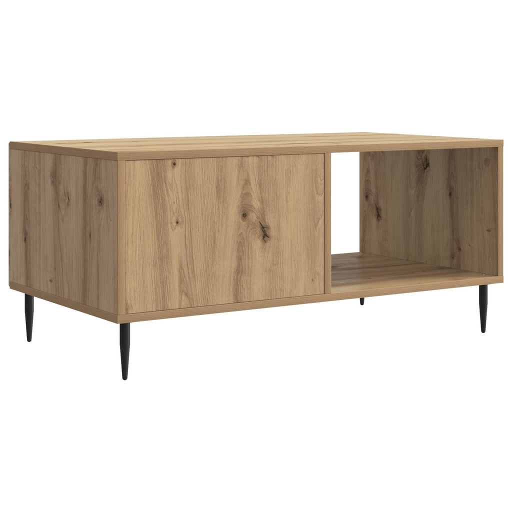 vidaXL Stolik kawowy Dąb artisan 90 x 50 x 40 cm Drewno inżynieryjne