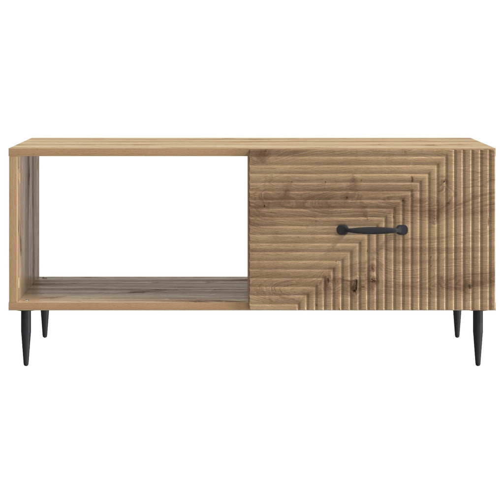 vidaXL Stolik kawowy Dąb artisan 90 x 50 x 40 cm Drewno inżynieryjne