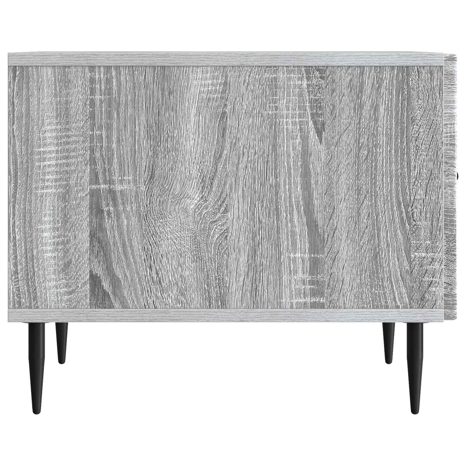 vidaXL Stolik kawowy Szary Sonoma 49 x 50 x 40 cm Drewno inżynieryjne