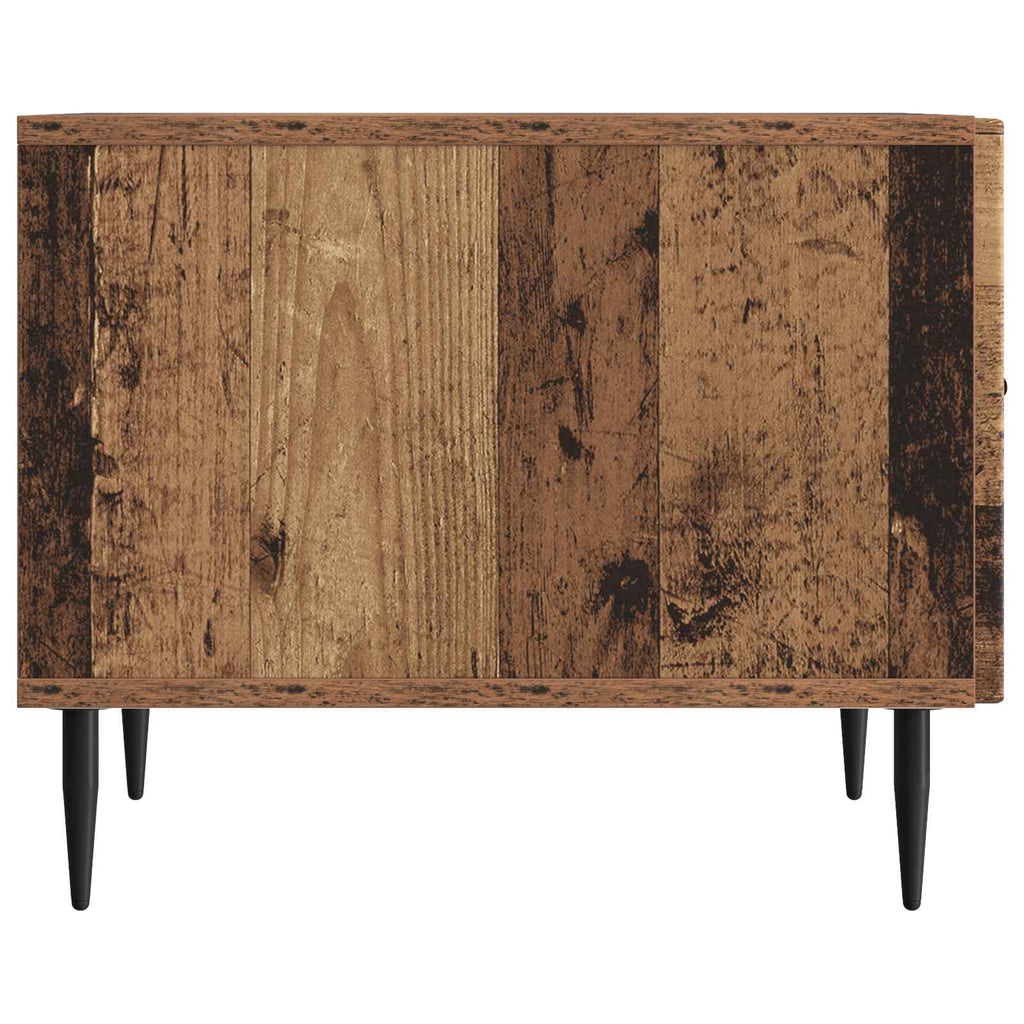 vidaXL Stolik kawowy Stare drewno 49 x 50 x 40 cm Drewno inżynieryjne