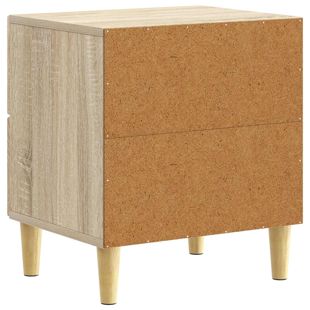 vidaXL Stolik nocny dąb Sonoma 43 x 34,5 x 48 cm Drewno inżynieryjne
