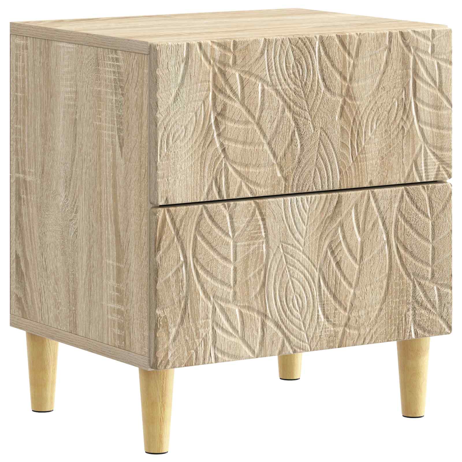 vidaXL Stolik nocny 2 szt. dąb Sonoma 43 x 34,5 x 48 cm