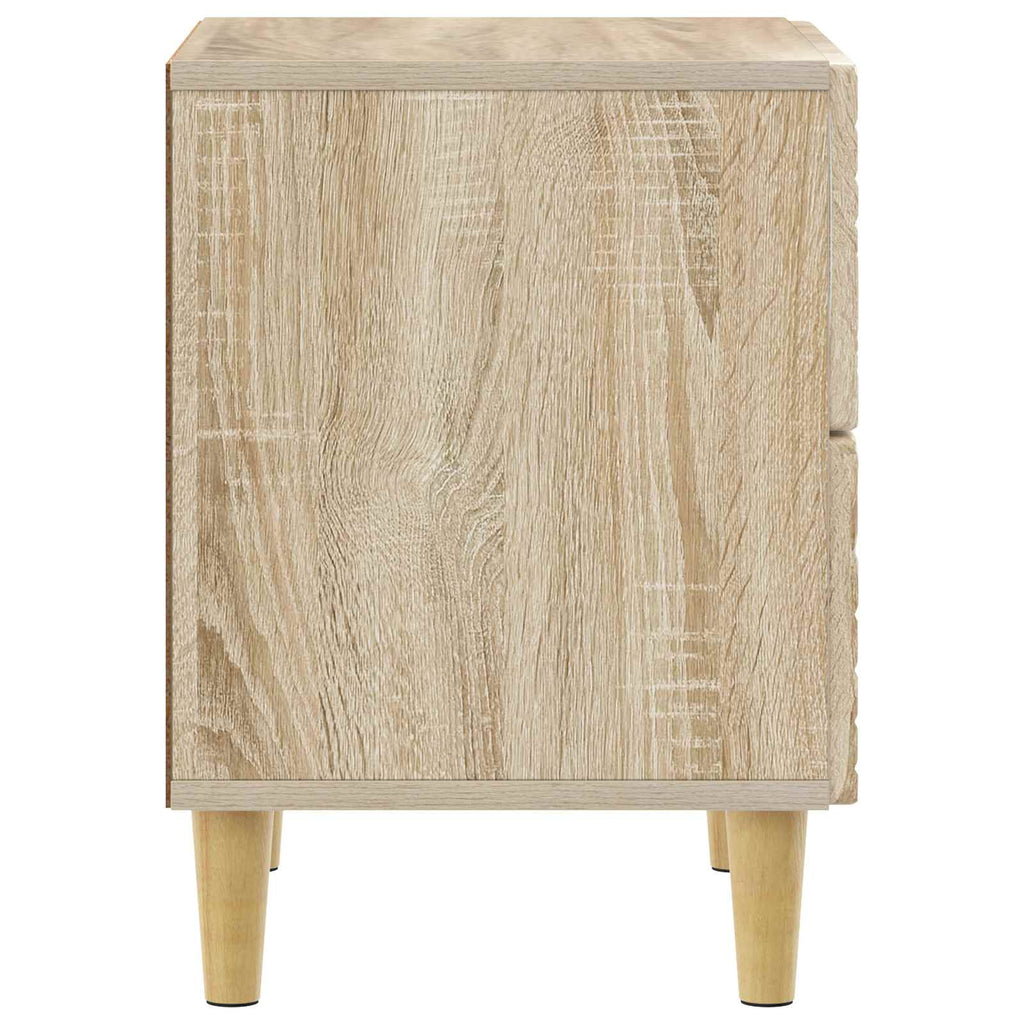 vidaXL Stolik nocny 2 szt. dąb Sonoma 43 x 34,5 x 48 cm