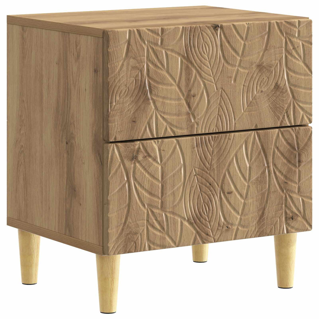 vidaXL Stolik nocny 2 szt. Dąb artisan 43 x 34,5 x 48 cm