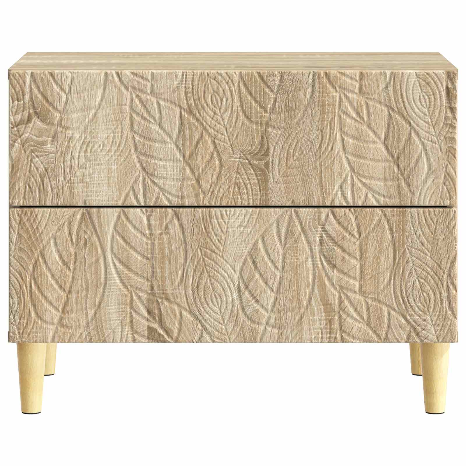 vidaXL Stolik nocny dąb Sonoma 62 x 34,5 x 48 cm Drewno inżynieryjne