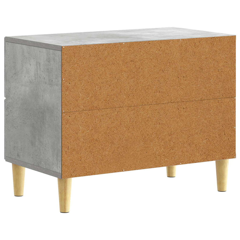 vidaXL Stolik nocny Betonowy szary 62 x 34,5 x 48 cm