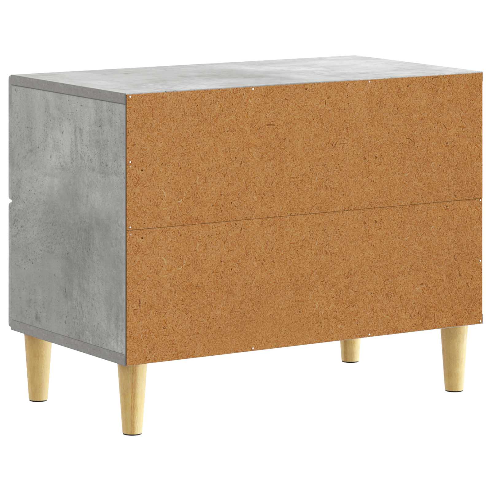 vidaXL Stolik nocny Betonowy szary 62 x 34,5 x 48 cm