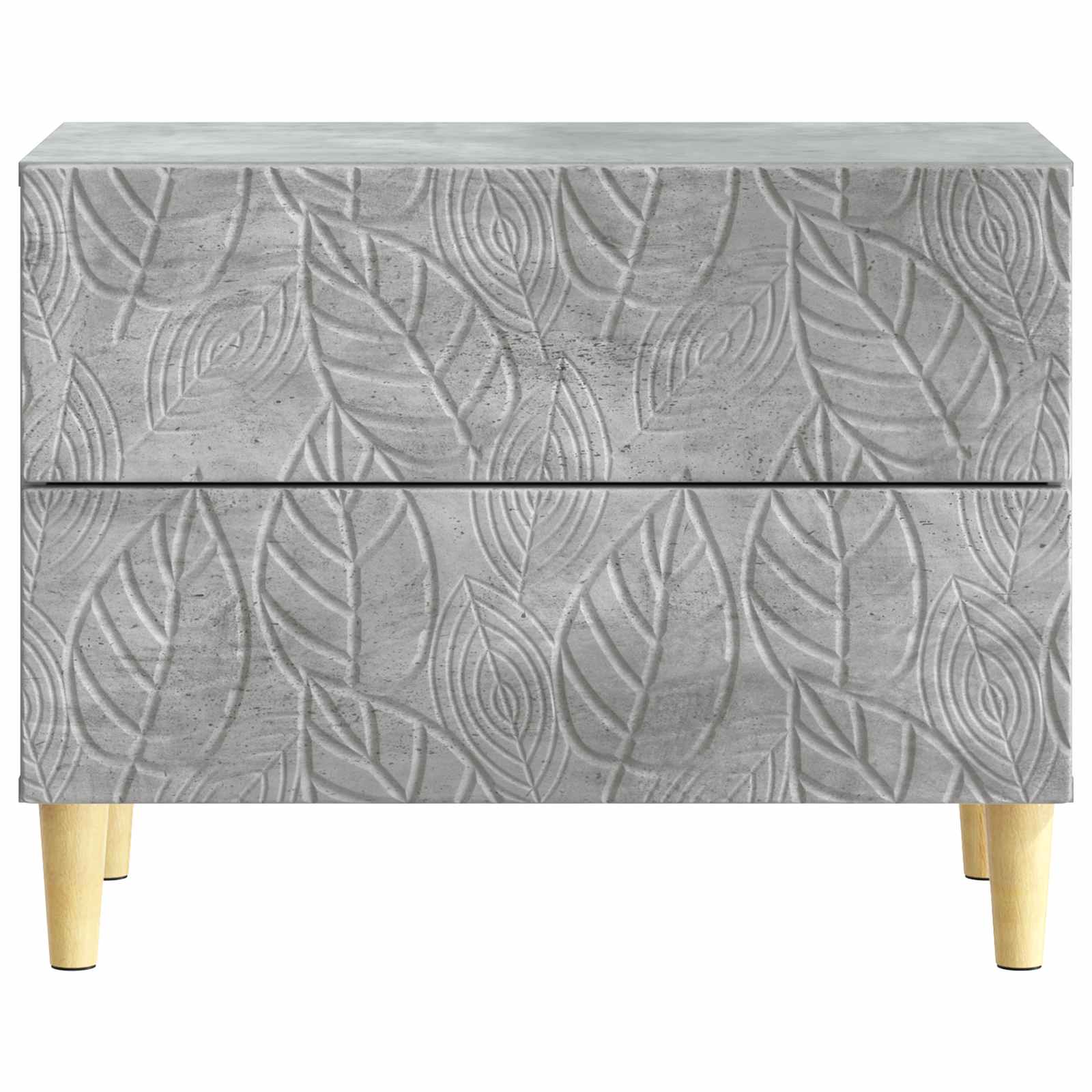 vidaXL Stolik nocny Betonowy szary 62 x 34,5 x 48 cm