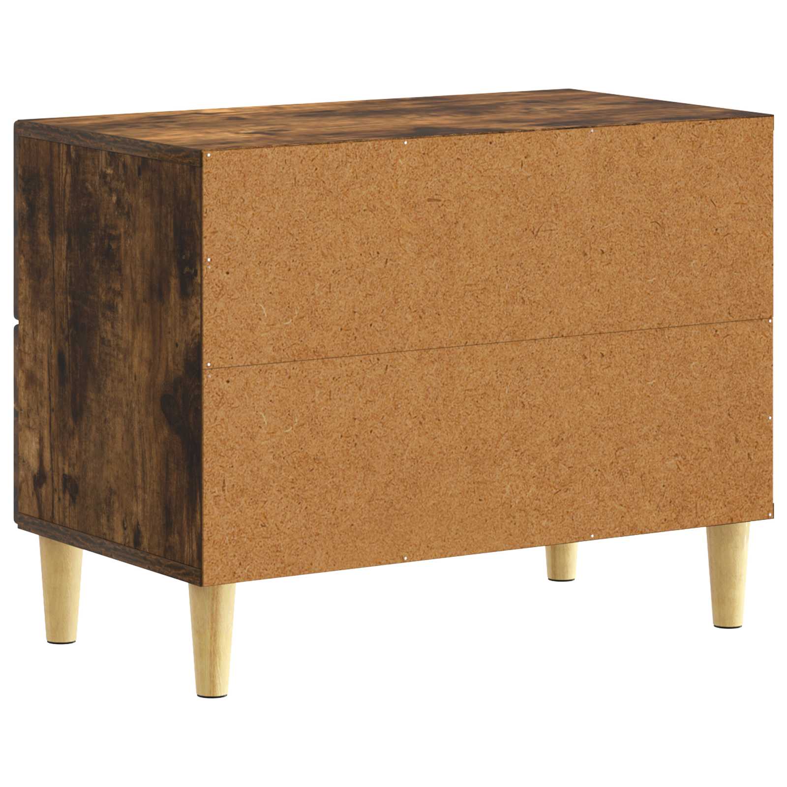 vidaXL Stolik nocny Dąb wędzony 62 x 34,5 x 48 cm Drewno inżynieryjne