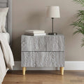 vidaXL Stolik nocny Szary Sonoma 62 x 34,5 x 48 cm Drewno inżynieryjne