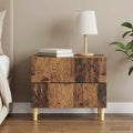 vidaXL Stolik nocny Stare drewno 62 x 34,5 x 48 cm Drewno inżynieryjne